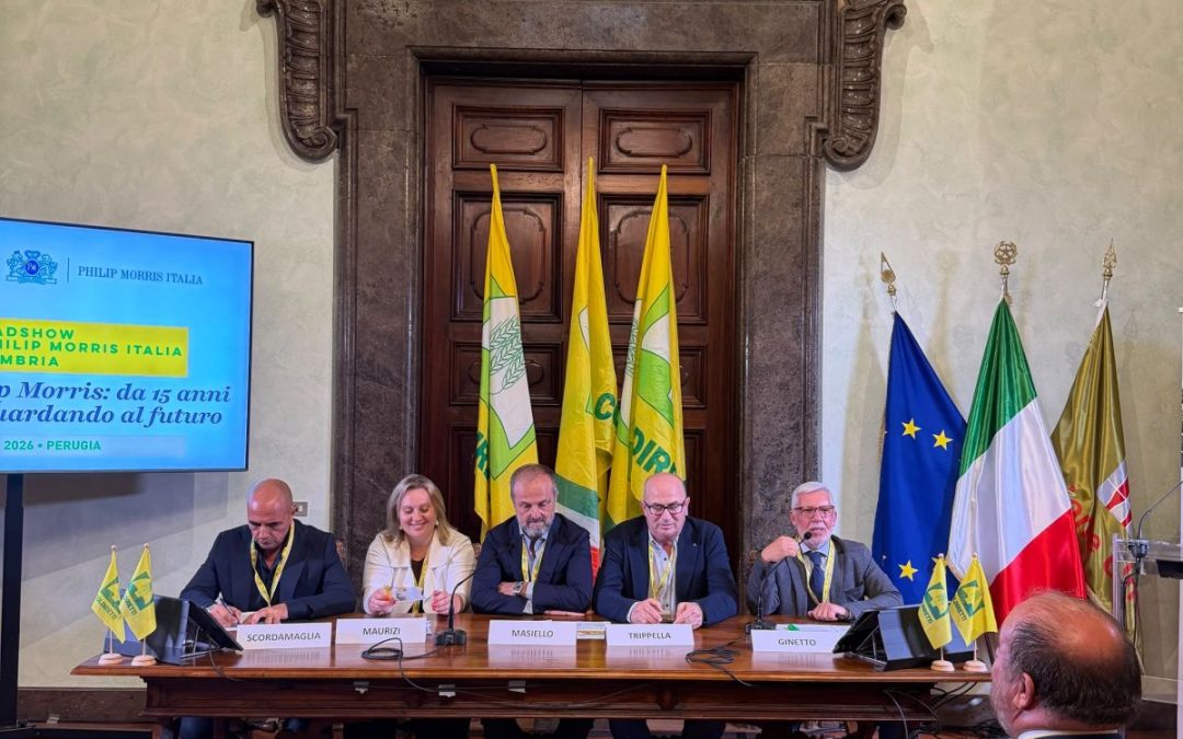 Filiera del tabacco, a Perugia prima tappa del roadshow Coldiretti-Philip Morris