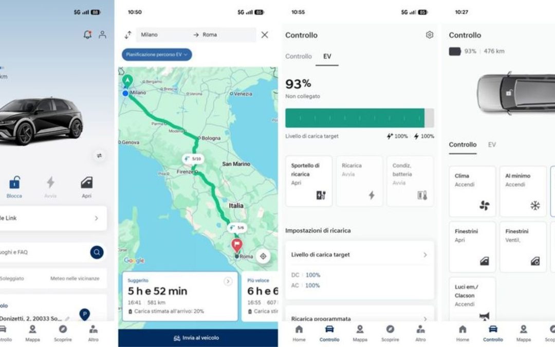 Hyundai lancia la nuova app myHyundai per una mobilità più connessa