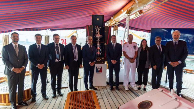 Abodi e Mezzaroma a New York per ‘Vespucci&America’s Cup’, le due icone del mare si incontrano nella ‘Big Apple’