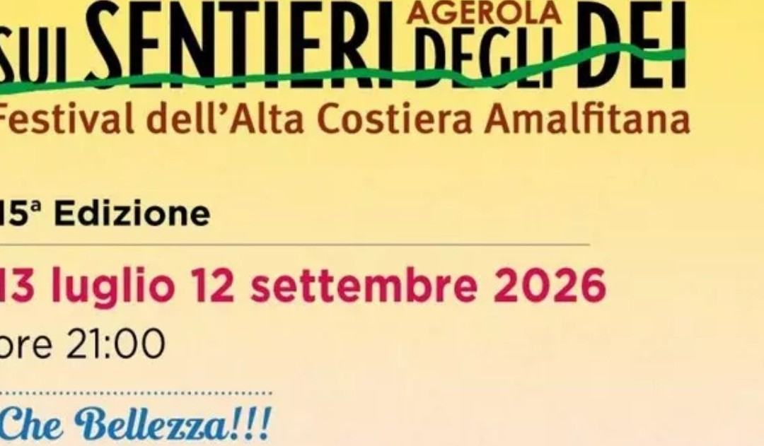Agerola “Sui sentieri degli dei”: si rinnova il viaggio tra musica, parole, meraviglie