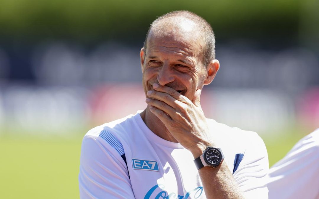 Napoli, “chi non salta juventino è”. E Allegri non salta