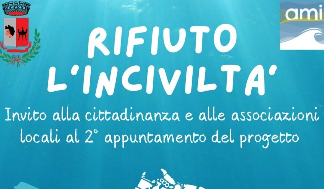 Ambiente Mare Italia aderisce alla campagna “Rifiuto l’inciviltà” promossa da Cirò Marina