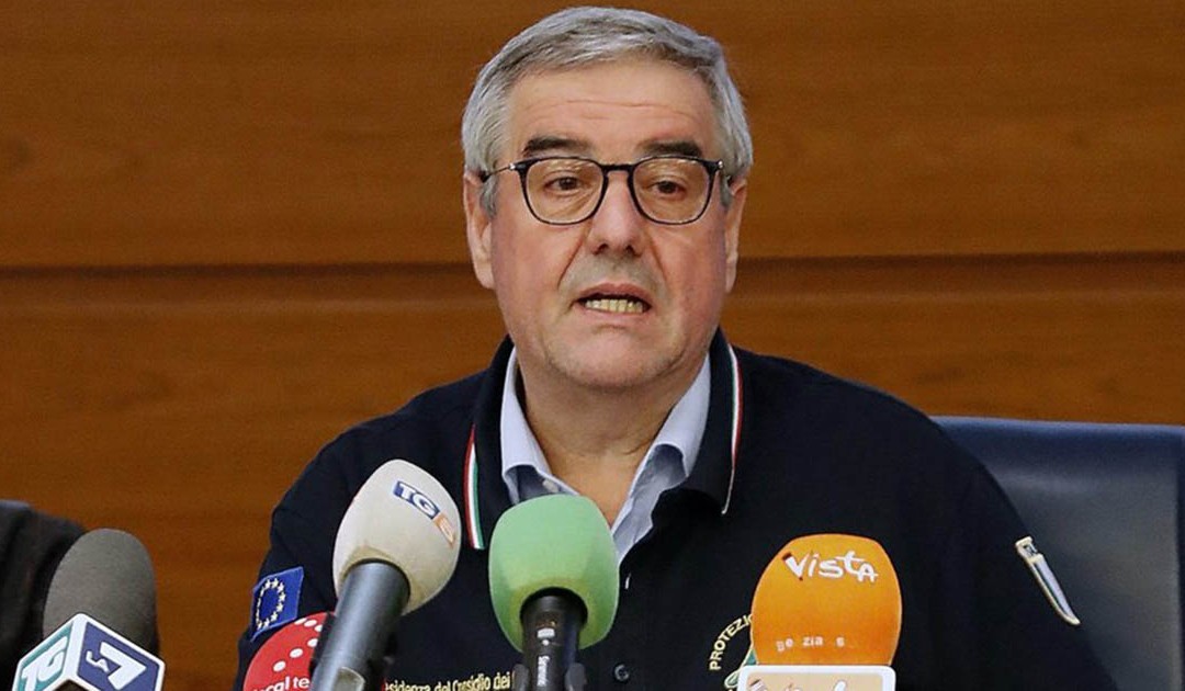 Il capo dipartimento della Protezione civile Angelo Borrelli
