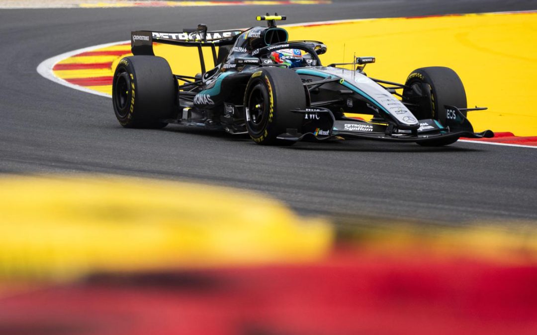 Gp Belgio, Antonelli in pole davanti a Verstappen