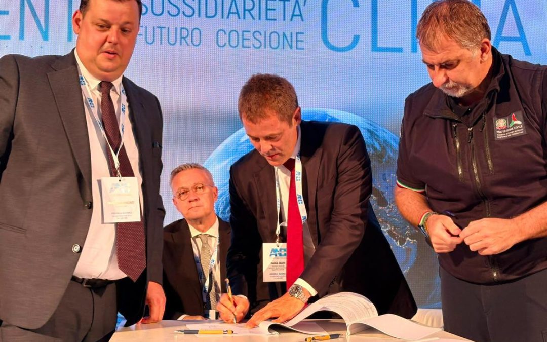 Aubac, Protezione civile, Anbi e Autorità Appennino Settentrionale firmano protocollo su frane e siccità