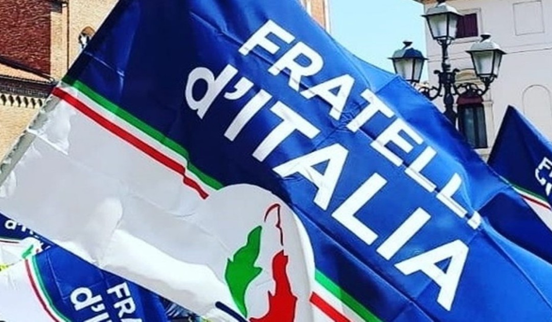 Bandiere di Fratelli d'Italia