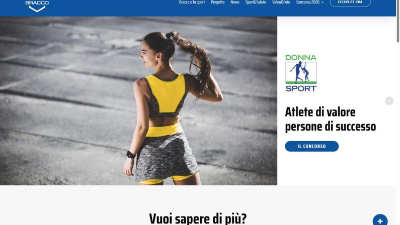 Sport, al via l’VIII edizione concorso nazionale ‘Donna Sport – L’atleta più brava a scuola’