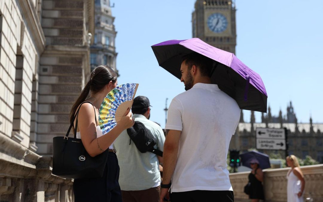 Regno Unito, caldo e siccità record: Londra teme gli incendi, temperature fino a 35 gradi