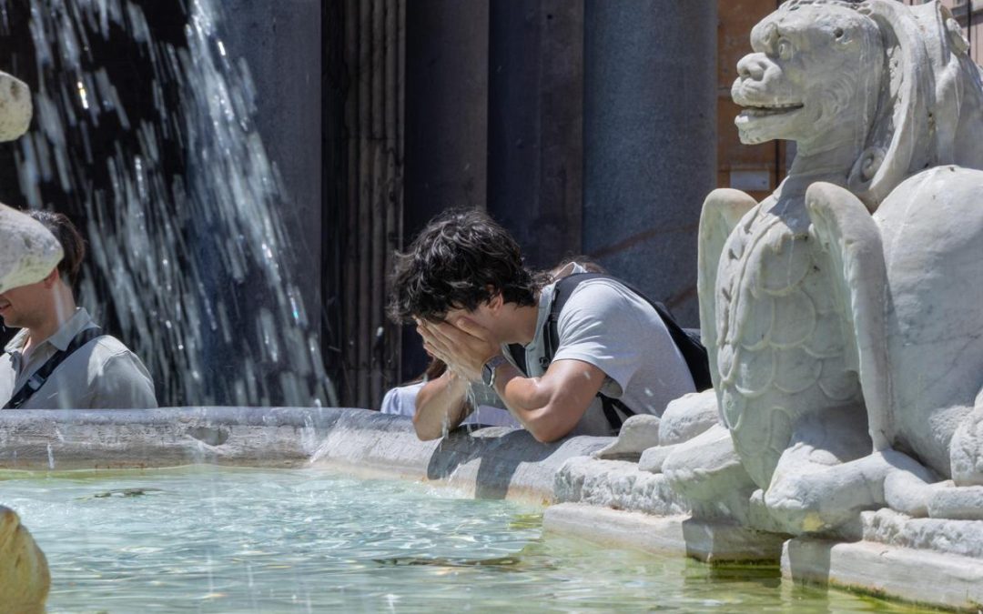 Caldo record, domani sabato di fuoco per la quarta ondata: 19 bollini rossi e 5 arancioni