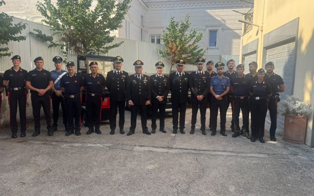 Il Generale Masciulli in visita ai Carabinieri dell’isola di Capri, a breve la riapertura della caserma