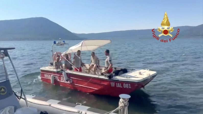 Marito Roccella, proseguono ricerche nel lago di Vico: sommozzatori arrivati da varie Regioni