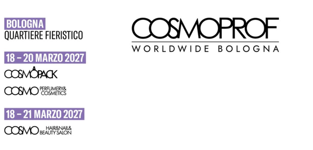 Cosmoprof Worldwide Bologna torna dal 18 al 21 marzo 2027