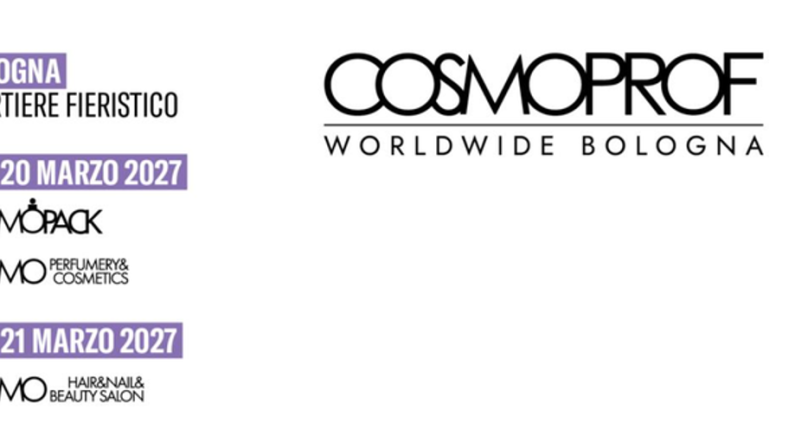 Cosmoprof Worldwide Bologna torna dal 18 al 21 marzo 2027