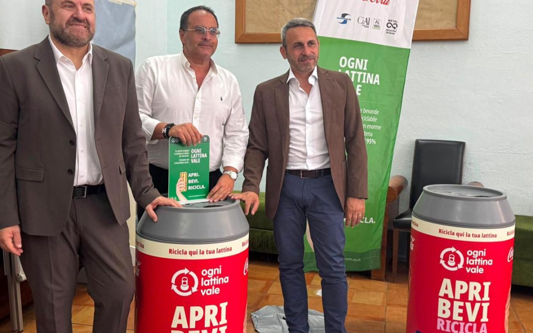 Sostenibilità, Cial porta ‘Ogni Lattina Vale’ sulle spiagge di Salerno e della Calabria