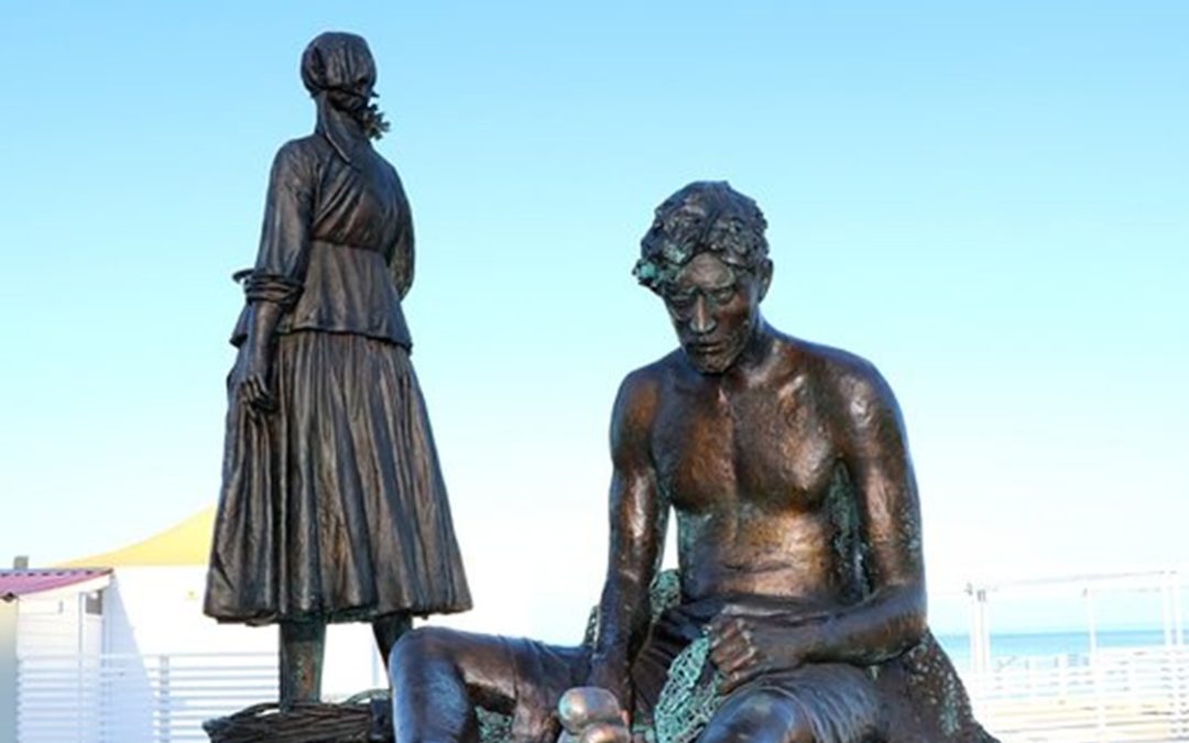 Il monumento al pescatore di Palmi