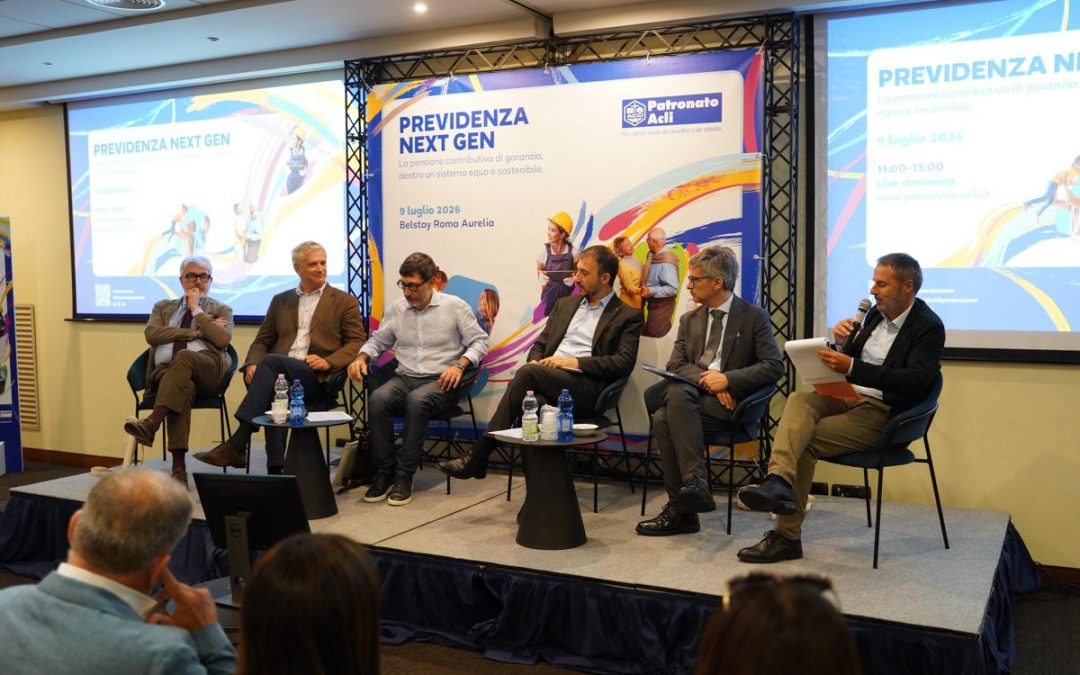 Patronato Acli e Acli propongono normativa per una pensione contributiva di garanzia