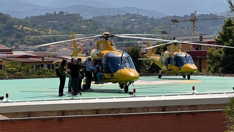 Cosenza, dopo trent’anni l’elisoccorso torna all’Annunziata