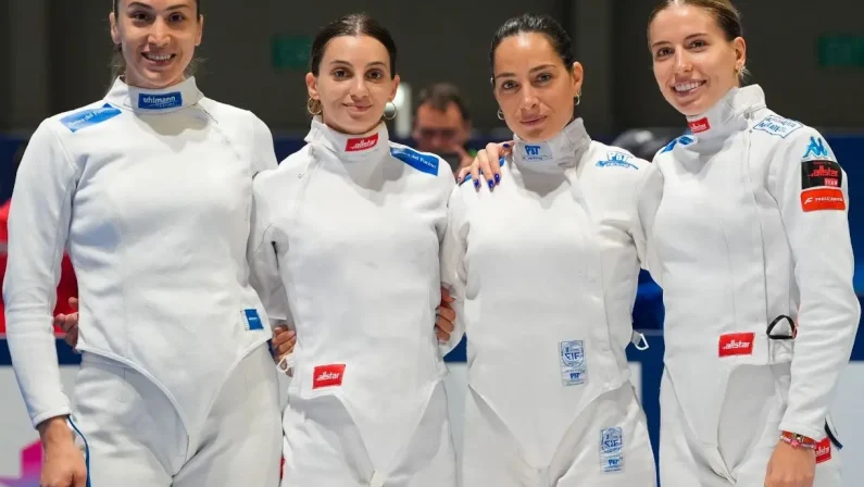 Mondiali di scherma, squadre azzurre di fioretto maschile e spada femminile in finale per l’oro a Hong Kong