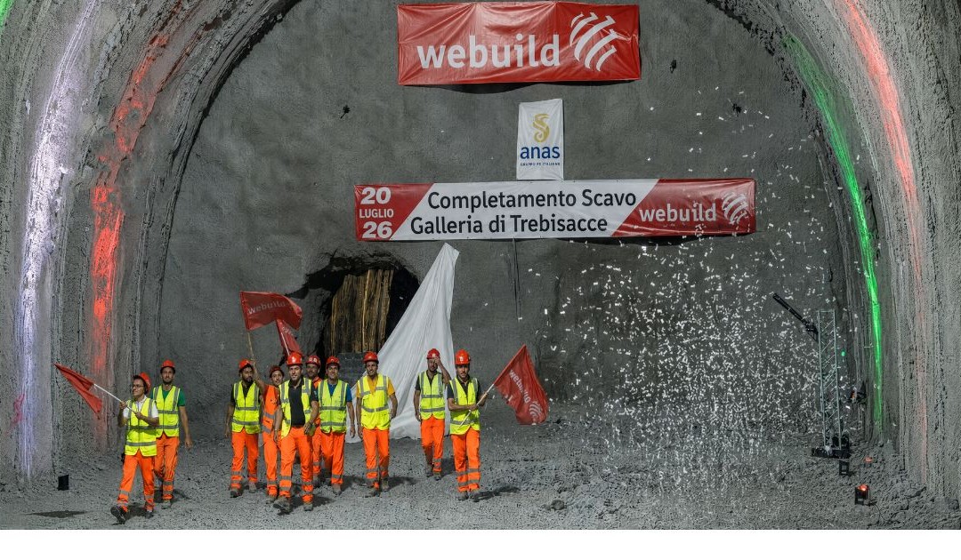 Completato lo scavo della galleria Trebisacce