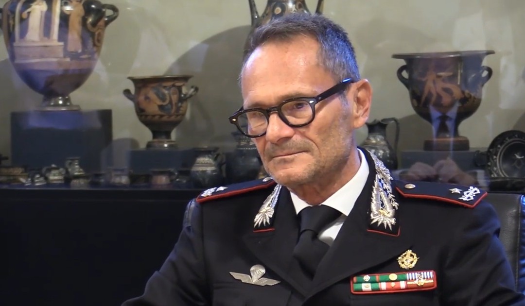 Il generale Vincenzo Molinese, comandante dei carabinieri del Ros