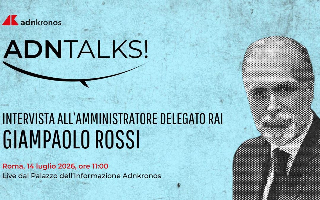 Rai, l’ad Giampaolo Rossi domani alle 11 ospite dell’Adnkronos