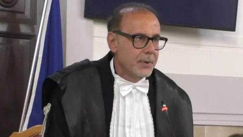 Giuseppe Spadaro è il nuovo presidente del tribunale di Catanzaro