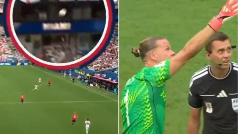 Norvegia-Inghilterra, mistero su gol Bellingham: pallone colpisce cavo telecamera?