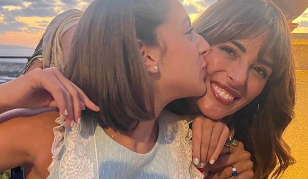 Greta con la mamma