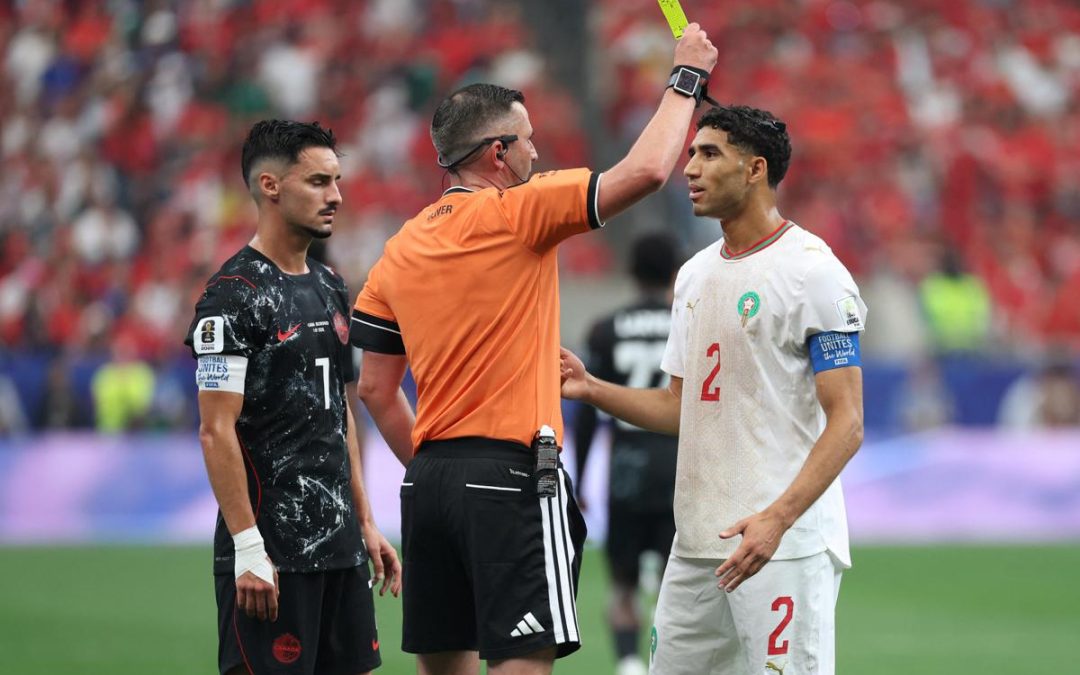Mondiali, Hakimi provoca una rissa in Canada-Marocco