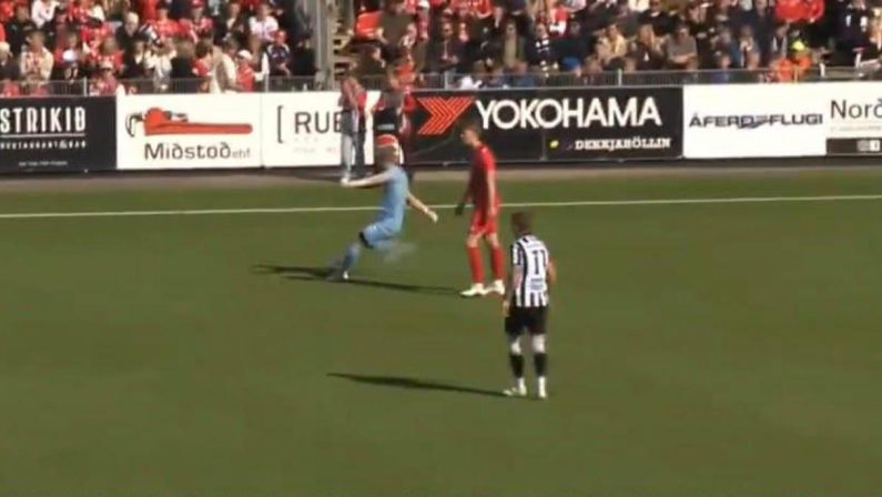 Il gol dell’anno arriva dall’Islanda: la punizione del portiere (da 70 metri) fa il giro del mondo
