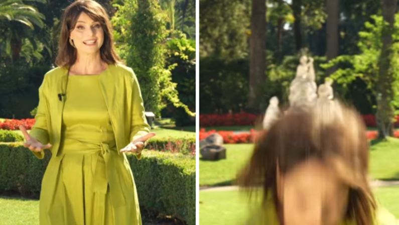 Lorena Bianchetti registra la puntata di ‘A sua immagine’ e… cade: il video social
