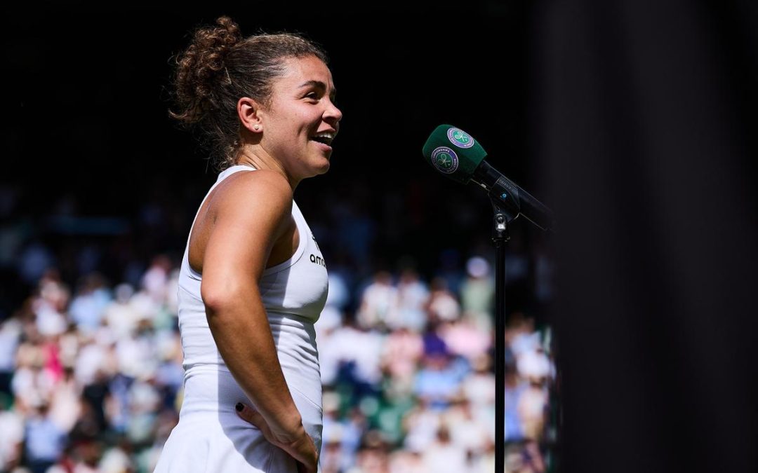 C’è Federer, Paolini si emoziona: “Dovevo restare concentrata”