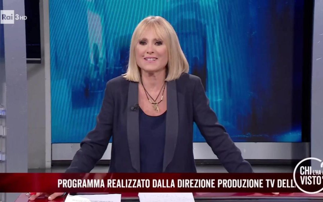 L’addio di Sciarelli a ‘Chi l’ha visto?’: “Grazie ai familiari che si sono fidati di noi”
