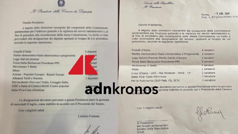 Rai, La Russa e Fontana scrivono ai gruppi: “Entro 8 luglio i nomi dei nuovi membri della Vigilanza”