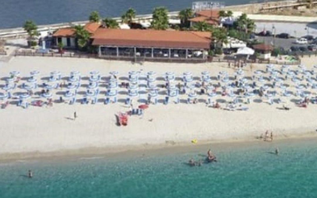 Lo stabilimento balneare "La Rada" a Vibo marina
