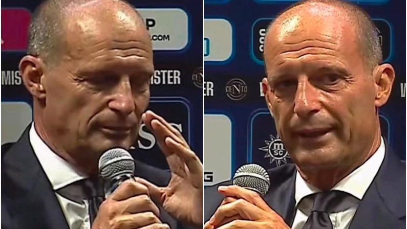 Napoli, Allegri ricorda sua madre e si commuove in conferenza