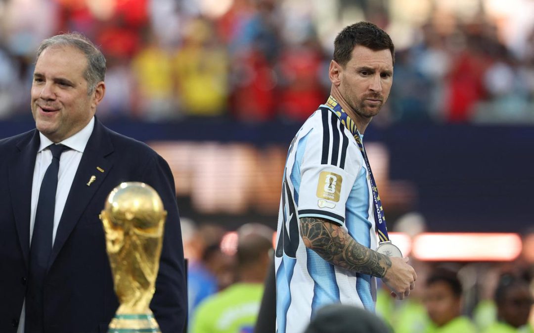 Messi, le critiche di Conte: “In finale la sua peggior prestazione”