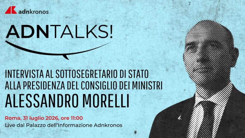Alessandro Morelli domani all’Adnkronos per AdnTalks, diretta dalle 11