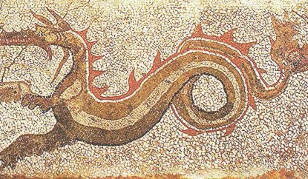 Il mosaico "La casa del drago"