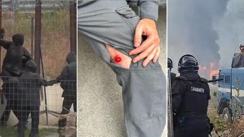 Guerriglia No Tav, assalto al cantiere: 60 agenti feriti. Meloni: “Violenza non piegherà lo Stato”