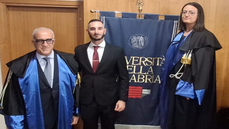 Unical, Tommaso Nocera primo laureato in Tecnologie del mare