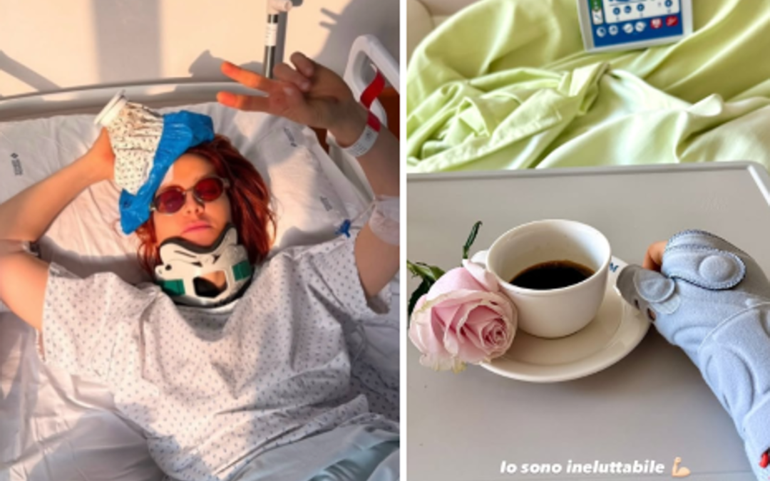 Noemi come sta, l’ironia social dopo la caduta dal palco: “Sono ineluttabile”