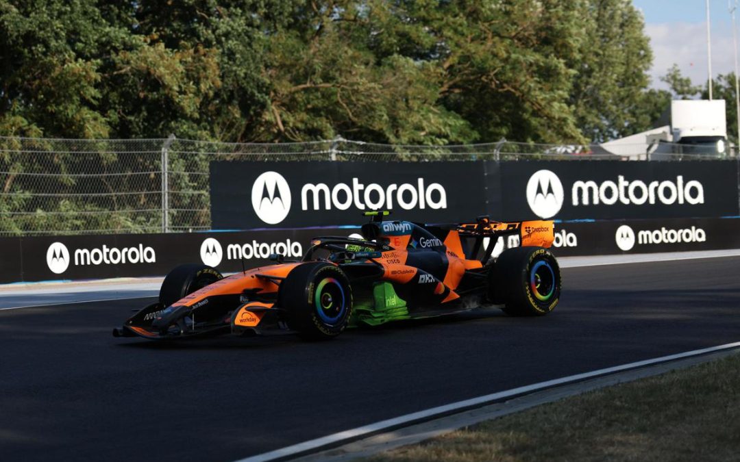 Gp Ungheria, Norris il più veloce nelle terze libere, poi Hamilton e Antonelli