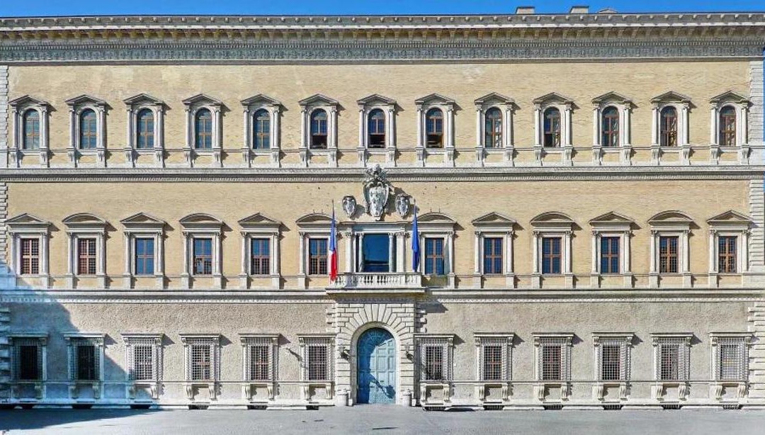 Il 14 luglio di Palazzo Farnese diventa mondiale: al ricevimento anche Francia-Spagna