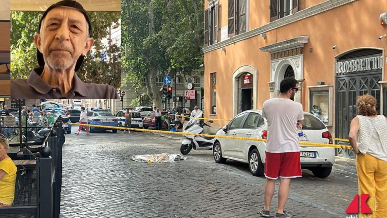 Cade dal terrazzo della casa a Trastevere, morto l’attore Pippo Di Marca