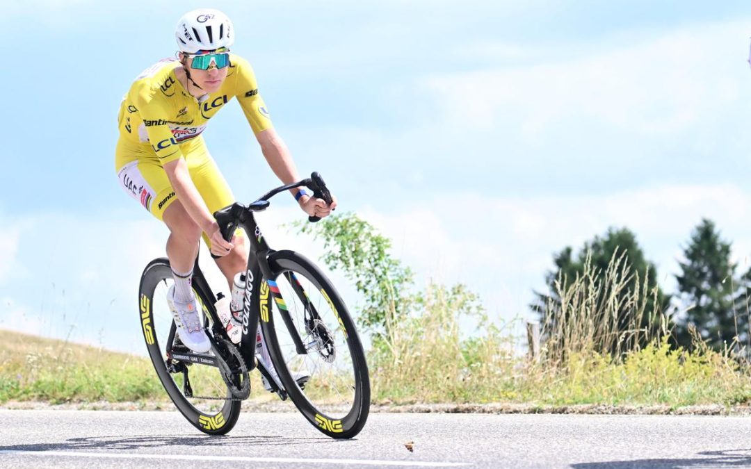 Tour de France sempre più nel segno di Pogacar, vince 14esima tappa e cala il poker