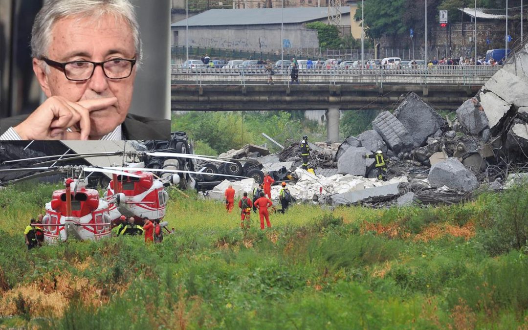 Crollo ponte Morandi, ex ad Aspi Giovanni Castellucci condannato a 12 anni