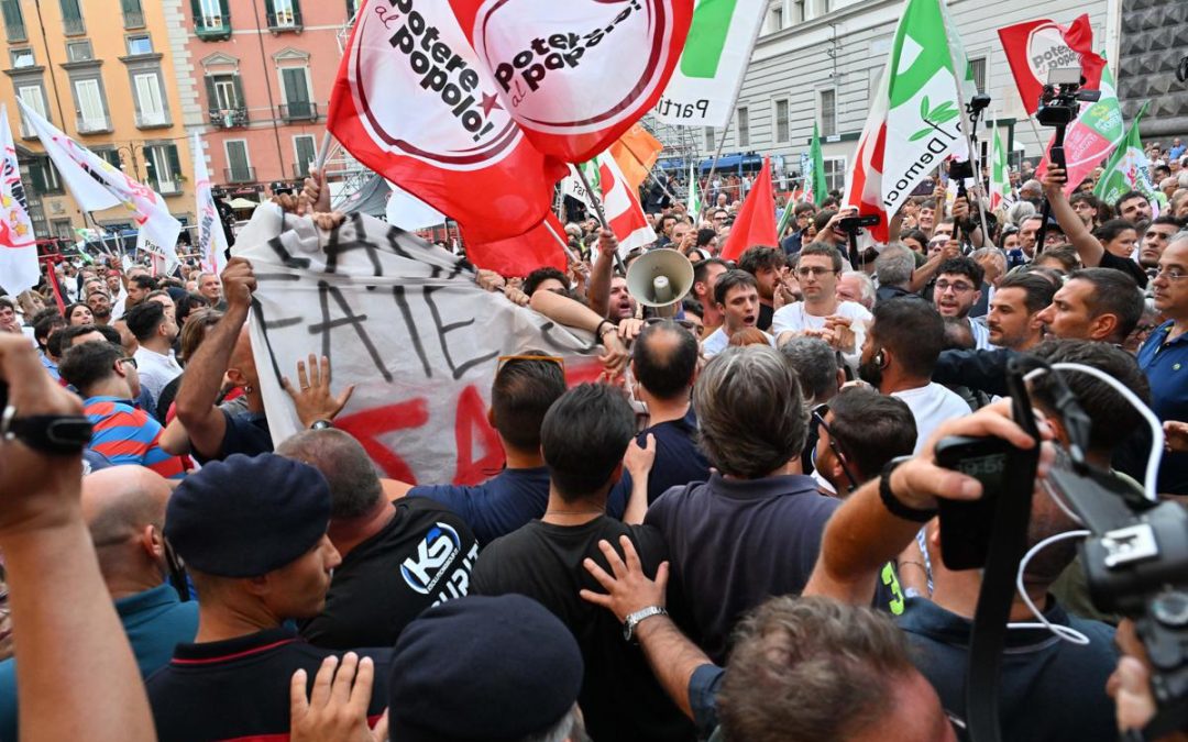 Potere al Popolo: “Flop comizio campo largo? Hanno fatto tutto da soli…”
