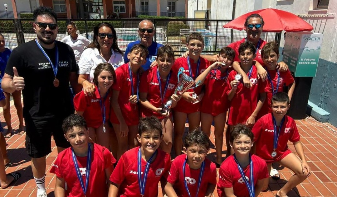 Reggio Calabria, l’Italica Sport conquista le finali nazionali di pallanuoto Esordienti