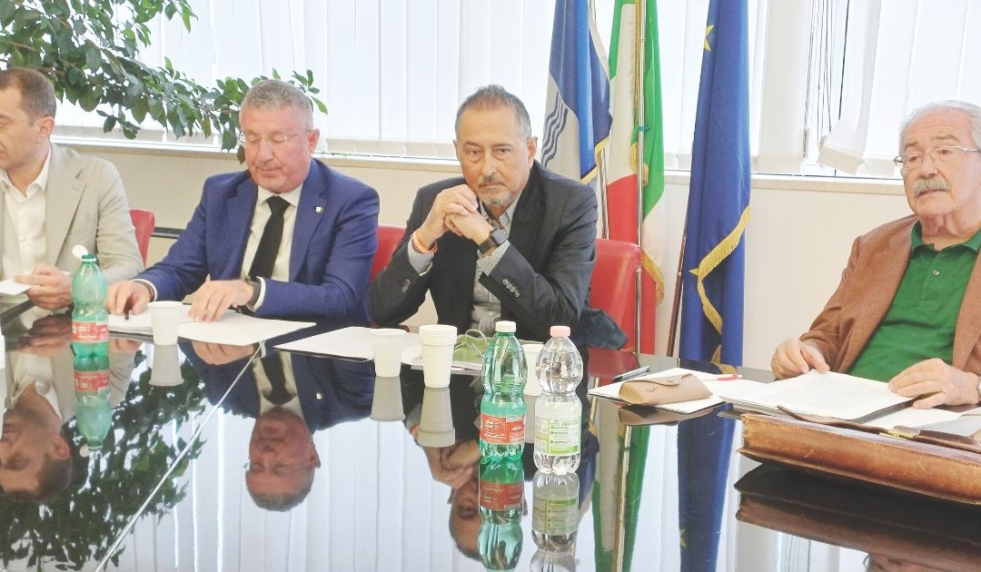 Il tavolo dei relatori durante la presentazione del rapporto dell’Osservatorio sulla legalità in Basilicata
